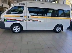 2021 Toyota Quantum 2.5D 4DSesfikile 16-seat Mileage 85,540k Manual Diesel  Cash price R200,000 Deposit 60 00 Monthly R8600  Delivery to every town in SA! 𝐅𝐢𝐧𝐚𝐧𝐜𝐞 𝐑𝐞𝐪𝐮𝐢𝐫𝐞𝐦𝐞𝐧𝐭𝐬: • permanent or self employed✅ • minimum salary of R6500pm*✅ • SA citizens ONLY✅  SAME DAY APPROVALS!! DOCUMENTS REQUIRED: • 3 months’ Bank Statements✅ • 3 months’ Payslips✅ • SA Identity Document/Card✅ • Valid SA Driver’s License✅ We help everyone including those Who are Blacklisted, Under debt review,Low credit score  and bad credit Full time employed or self employed  All Application are accepted based on affordability and deposit.
